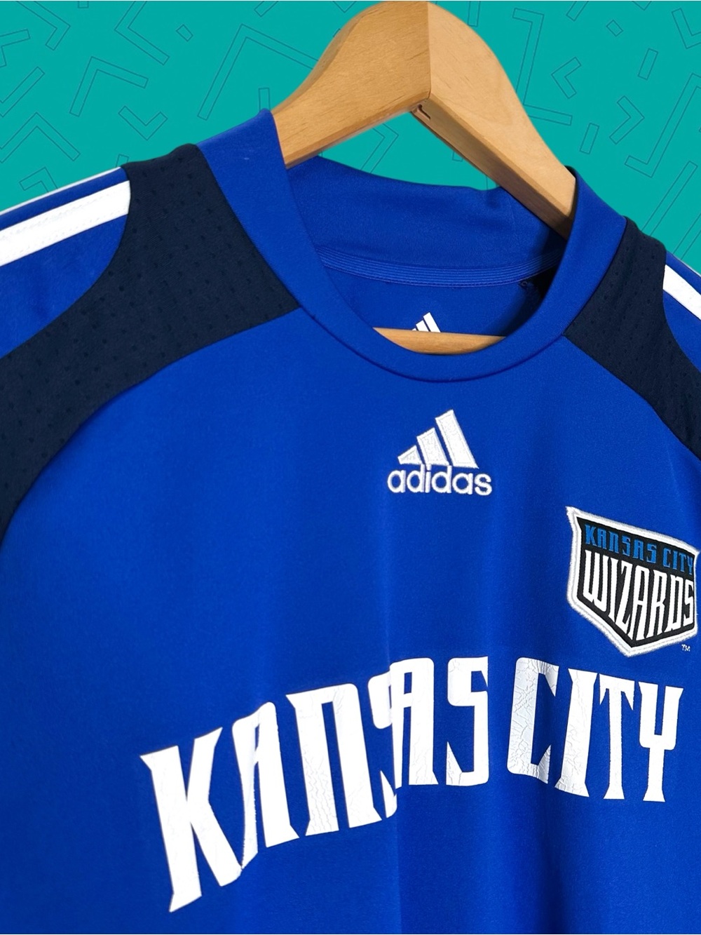 Adidas Kansas City Wizards MLS Soccer Jersey